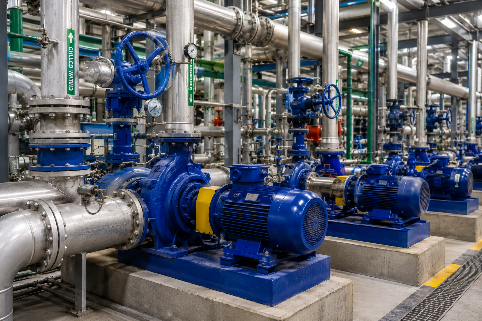 Industrial Pumps and Valves
